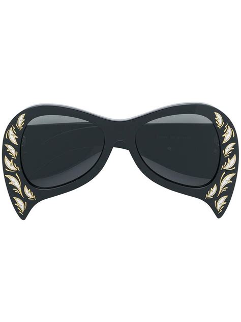 gucci glasses black and peark|Gucci Oversize acetate and mother of pearl sunglasses.